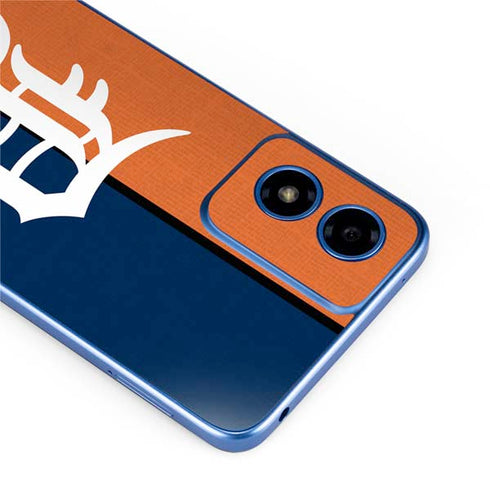 MLB Detroit Tigers Split Moto G Play 4G (2024) Skin
