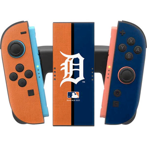 MLB Detroit Tigers Split Nintendo Switch 2 (2025) Joy-Con Controller Skin