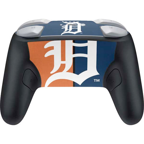 MLB Detroit Tigers Split Nintendo Switch 2 (2025) Pro Controller Skin