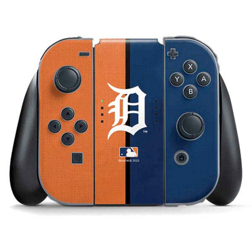 MLB Detroit Tigers Split Nintendo Skins