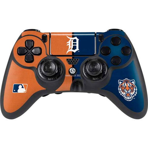MLB Detroit Tigers Split PlayStation PS4 Skins