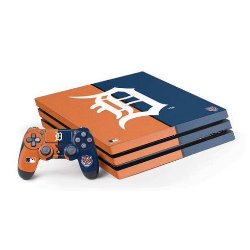 MLB Detroit Tigers Split PlayStation PS4 Skins