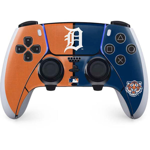 MLB Detroit Tigers Split PlayStation PS5 Skins