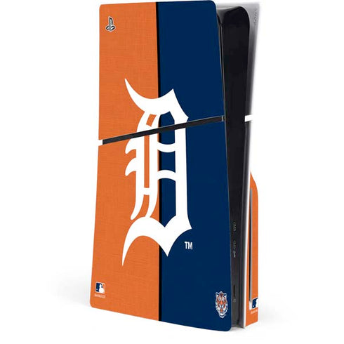 MLB Detroit Tigers Split PlayStation PS5 Skins