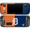 MLB Detroit Tigers Split Steam Deck Handheld Gaming Computer OLED Skin