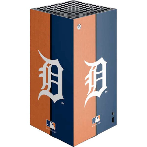 MLB Detroit Tigers Split Xbox Series X Skins