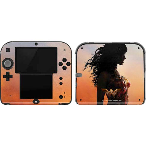 DC Comics Wonder Woman Movie Poster Stance Pose Nintendo 2DS Skin