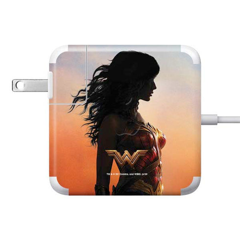 DC Comics Wonder Woman Movie Poster Stance Pose 85W Power Adapter (15 and 17 inch MacBook Pro Charger) Skin