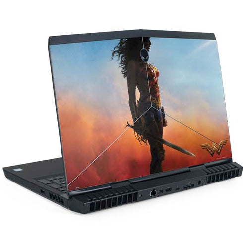 DC Comics Wonder Woman Movie Poster Stance Pose Dell Alienware Skin