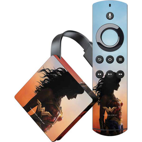 DC Comics Wonder Woman Movie Poster Stance Pose Amazon Fire TV Skin
