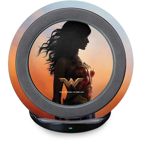 DC Comics Wonder Woman Movie Poster Stance Pose Fast Charge Wireless Charging Stand Skin