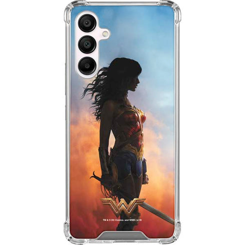 DC Comics Wonder Woman Movie Poster Stance Pose Galaxy A16 5G Clear Case