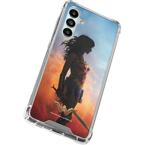 DC Comics Wonder Woman Movie Poster Stance Pose Galaxy A16 5G Clear Case