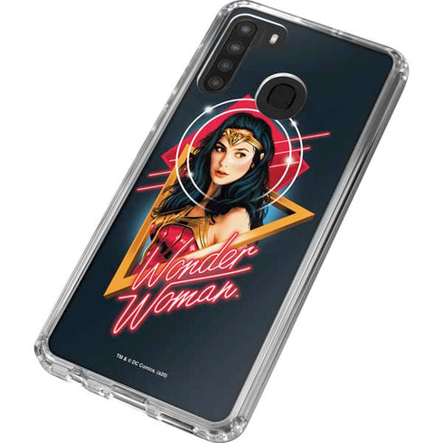Wonder Woman 1984 (2020) Character Movie Poster Galaxy A21 Clear Case