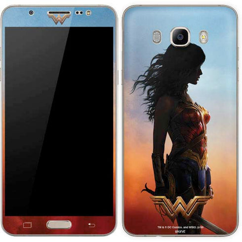 DC Comics Wonder Woman Movie Poster Stance Pose Galaxy J7 Skin