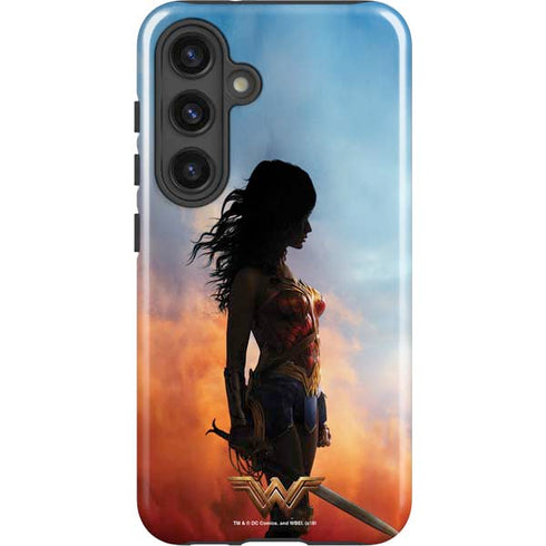 DC Comics Wonder Woman Movie Poster Stance Pose Galaxy S25 Impact Case
