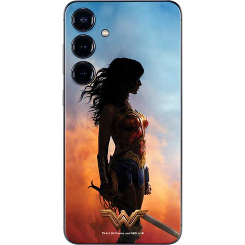 DC Comics Wonder Woman Movie Poster Stance Pose Galaxy S25 Skin