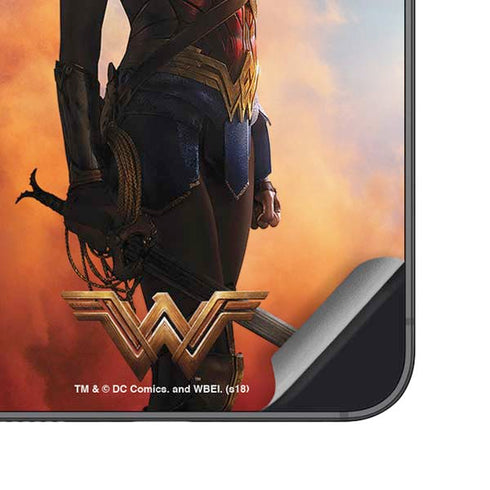 DC Comics Wonder Woman Movie Poster Stance Pose Galaxy S24 Skin