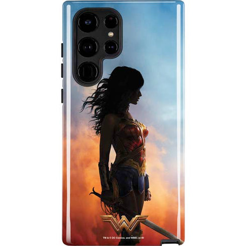DC Comics Wonder Woman Movie Poster Stance Pose Galaxy Cases