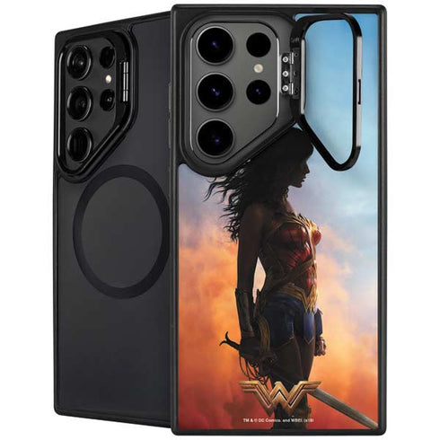 DC Comics Wonder Woman Movie Poster Stance Pose Galaxy S24 Ultra Kickstand Case