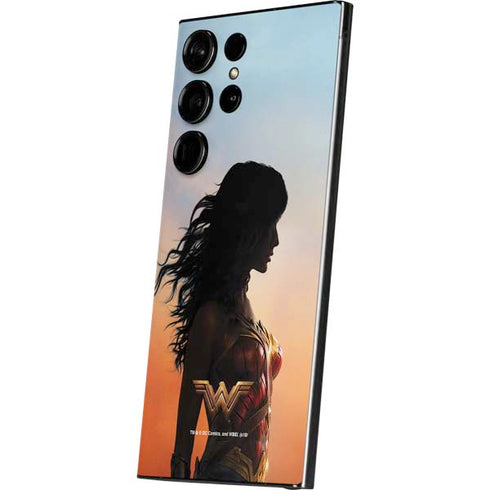 DC Comics Wonder Woman Movie Poster Stance Pose Galaxy S24 Ultra Skin