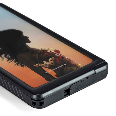 DC Comics Wonder Woman Movie Poster Stance Pose Galaxy S24 Ultra Waterproof Case