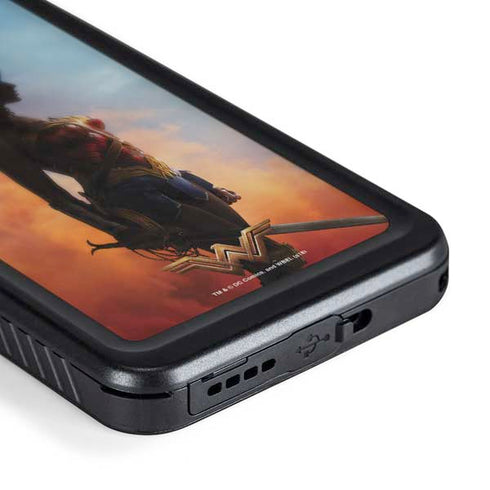 DC Comics Wonder Woman Movie Poster Stance Pose Galaxy S24 Waterproof Case