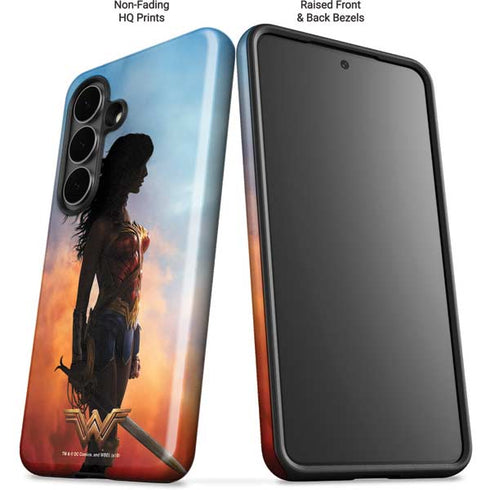 DC Comics Wonder Woman Movie Poster Stance Pose Galaxy S26 Plus Impact Case
