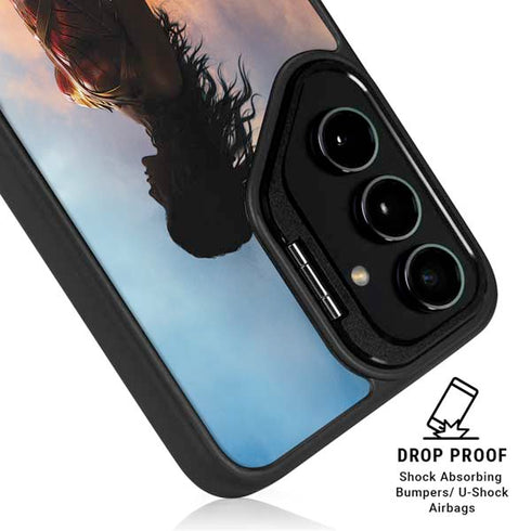 DC Comics Wonder Woman Movie Poster Stance Pose Galaxy S26 Plus Kickstand Case