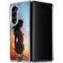 DC Comics Wonder Woman Movie Poster Stance Pose Galaxy Z Fold5 5G Clear Case