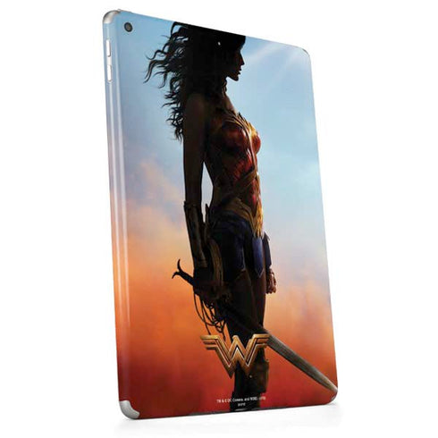 DC Comics Wonder Woman Movie Poster Stance Pose Apple iPad Skin