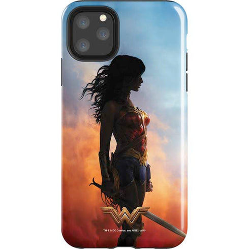 DC Comics Wonder Woman Movie Poster Stance Pose iPhone Cases