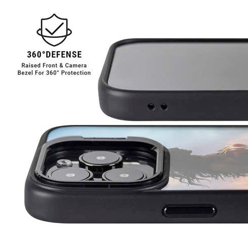 DC Comics Wonder Woman Movie Poster Stance Pose iPhone 14 Pro Kickstand Case