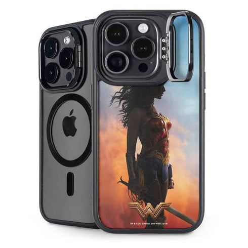 DC Comics Wonder Woman Movie Poster Stance Pose iPhone 15 Pro Max Kickstand Case
