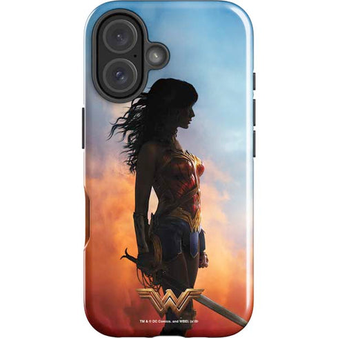 DC Comics Wonder Woman Movie Poster Stance Pose iPhone 16 Impact Case