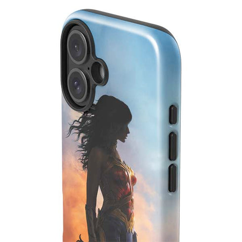 DC Comics Wonder Woman Movie Poster Stance Pose iPhone 16 Impact Case