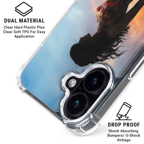 DC Comics Wonder Woman Movie Poster Stance Pose iPhone 16 MagSafe Case
