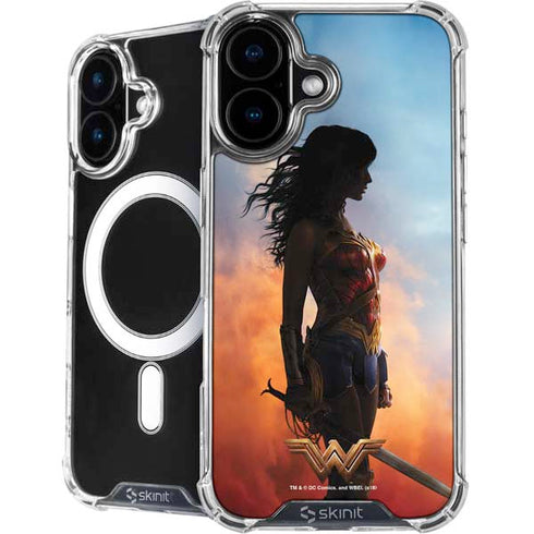 DC Comics Wonder Woman Movie Poster Stance Pose iPhone 16 Plus MagSafe Case
