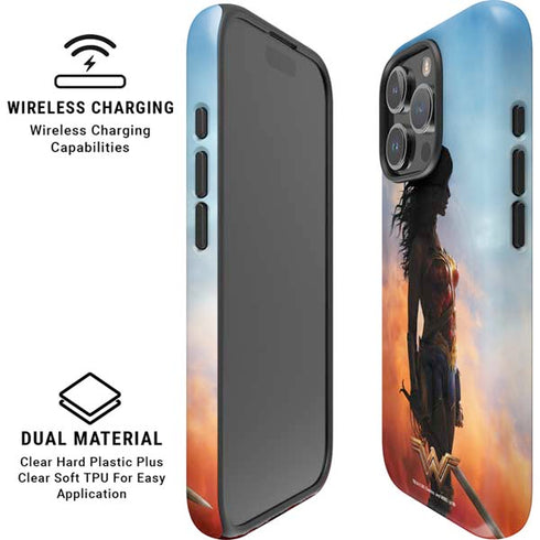 DC Comics Wonder Woman Movie Poster Stance Pose iPhone 16 Pro Magsafe Impact Case