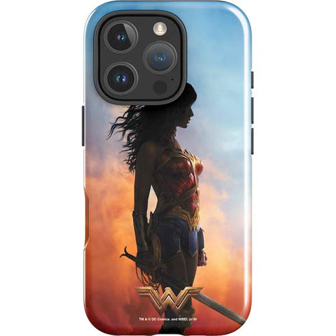 DC Comics Wonder Woman Movie Poster Stance Pose iPhone 16 Pro Max Impact Case
