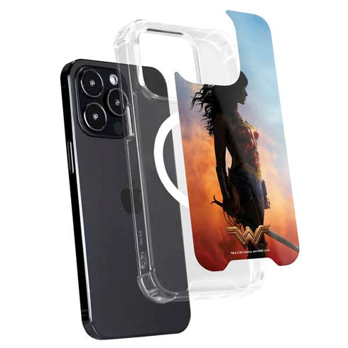 DC Comics Wonder Woman Movie Poster Stance Pose iPhone 16 Pro Max MagSafe Case