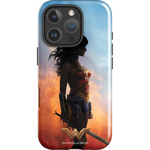 DC Comics Wonder Woman Movie Poster Stance Pose iPhone 16 Pro Max Magsafe Impact Case