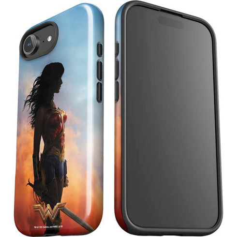 DC Comics Wonder Woman Movie Poster Stance Pose iPhone 16e Impact Case