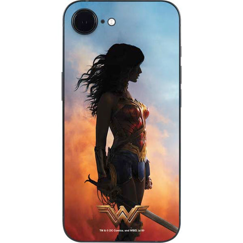 DC Comics Wonder Woman Movie Poster Stance Pose iPhone 16e Skin