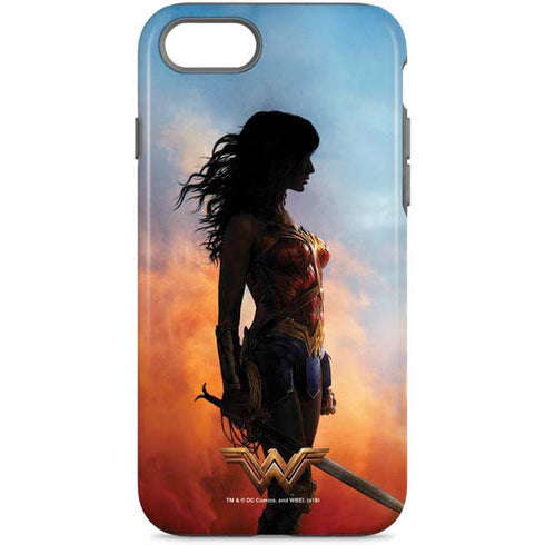 DC Comics Wonder Woman Movie Poster Stance Pose iPhone Cases