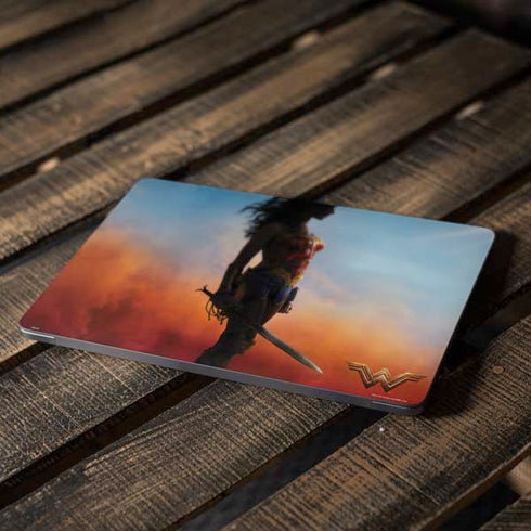 DC Comics Wonder Woman Movie Poster Stance Pose Apple MacBook Air Skin