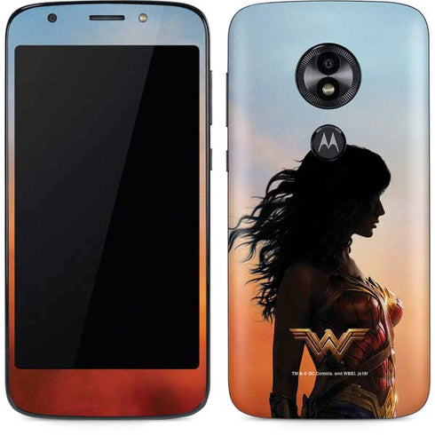 DC Comics Wonder Woman Movie Poster Stance Pose Moto E5 Play Skin