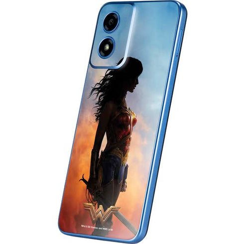 DC Comics Wonder Woman Movie Poster Stance Pose Moto G Play 4G (2024) Skin