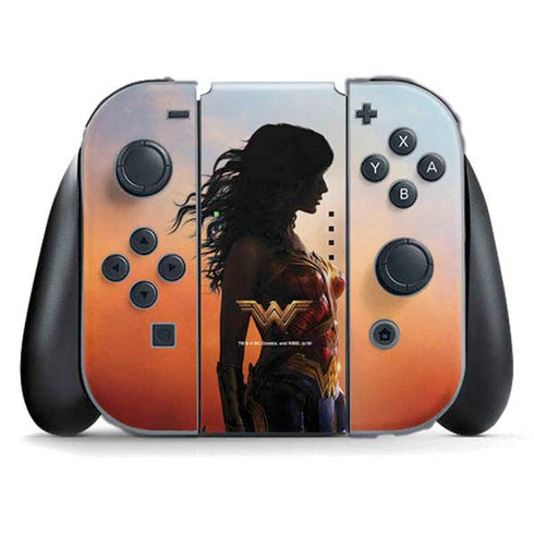 DC Comics Wonder Woman Movie Poster Stance Pose Nintendo Skins