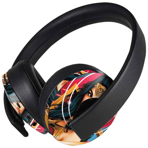 Wonder Woman 1984 (2020) Character Movie Poster PlayStation 4 Gold Wireless Headset Skin